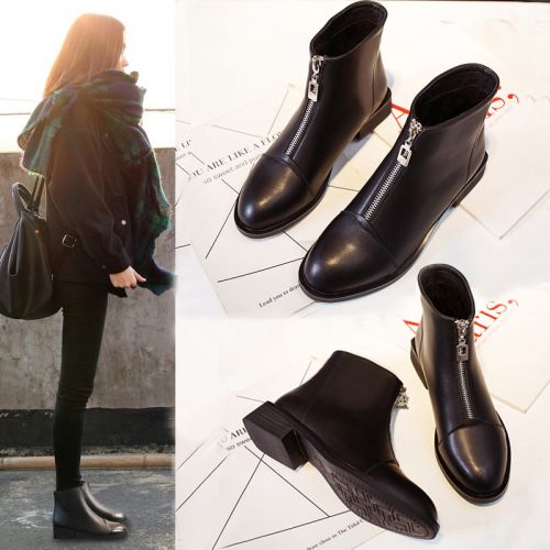 Bottes mi-saison femme Semelles en Caoutchouc - Ref 3250984