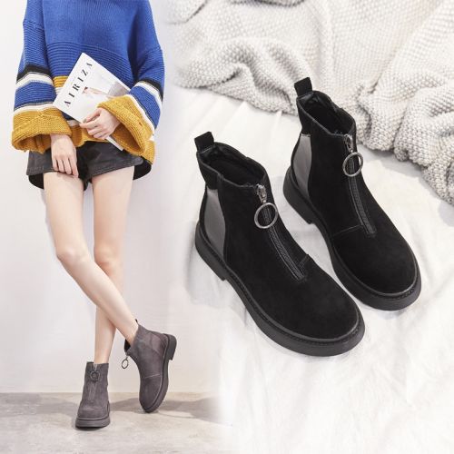 Bottes mi-saison femme Semelles en Caoutchouc - Ref 3250999