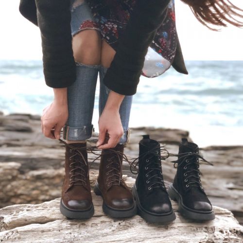 Bottes mi-saison femme Semelles en Caoutchouc - Ref 3251002