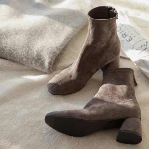 Bottes mi-saison femme CHRVSEIS Semelles en Caoutchouc - Ref 3251006