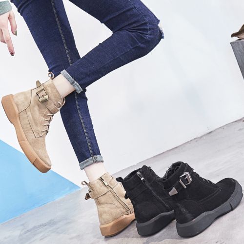 Bottes mi-saison femme Semelles en Caoutchouc - Ref 3251007