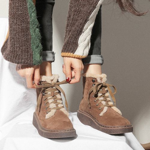Bottes mi-saison femme Semelles en Caoutchouc - Ref 3251008