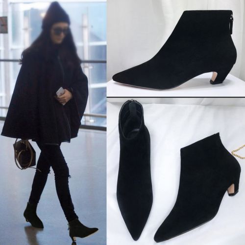 Bottes mi-saison femme Semelles en Caoutchouc - Ref 3251012