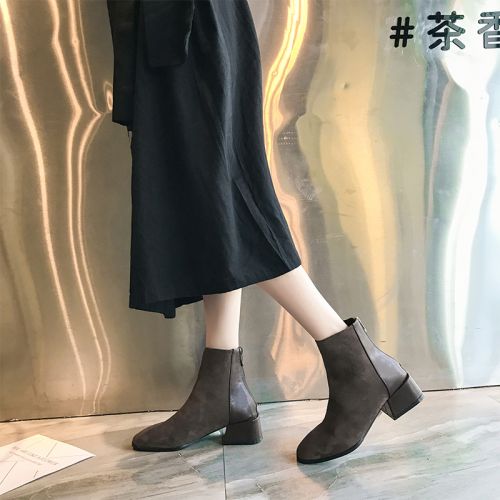 Bottes mi-saison femme Semelles en Caoutchouc - Ref 3251035