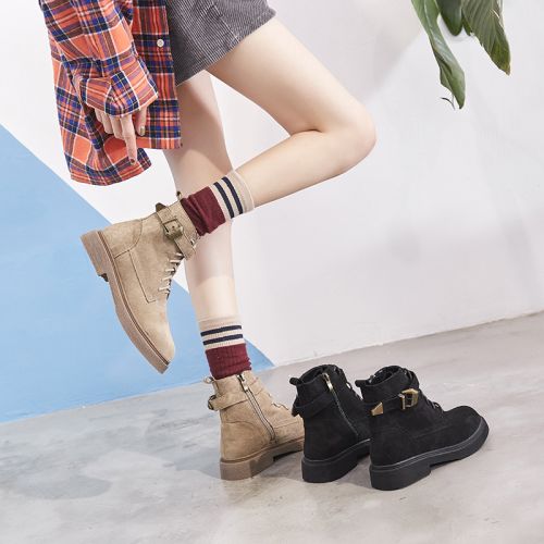 Bottes mi-saison femme JINFULI Semelles en Caoutchouc - Ref 3251043