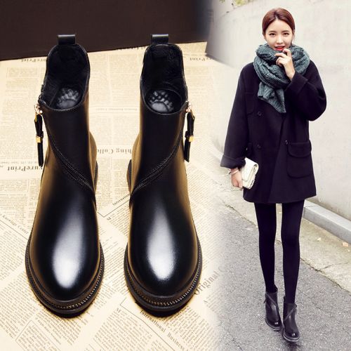 Bottes mi-saison femme Semelles en Caoutchouc - Ref 3251044
