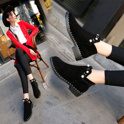 Bottes mi-saison femme Semelles en Caoutchouc - Ref 3251055