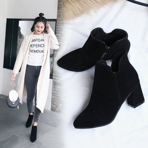 Bottes mi-saison femme Semelles en Caoutchouc - Ref 3251058
