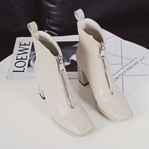 Bottes mi-saison femme Semelles en Caoutchouc - Ref 3251062