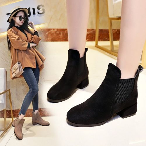 Bottes mi-saison femme Semelles en Caoutchouc - Ref 3251078