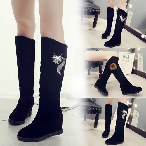 Bottes mi-saison femme Semelles en Caoutchouc - Ref 3251084
