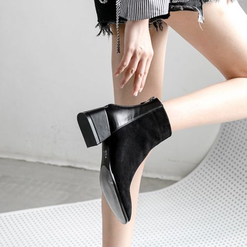 Bottes mi-saison femme Semelles en Caoutchouc - Ref 3251096