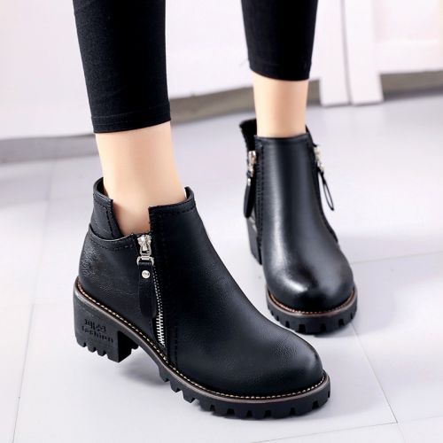 Bottes mi-saison femme en Polyurethane - Ref 3251111