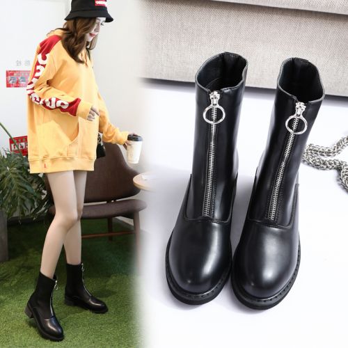 Bottes mi-saison femme Semelles en Caoutchouc - Ref 3251116