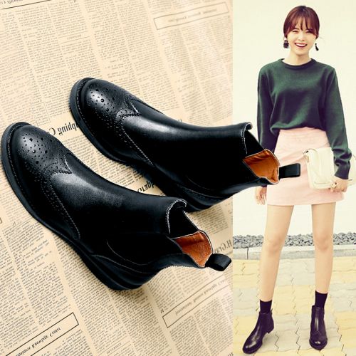 Bottes mi-saison femme Semelles en Caoutchouc - Ref 3251148