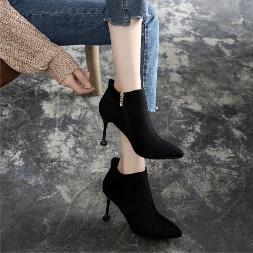 Bottes mi-saison femme Semelles en Caoutchouc - Ref 3251149