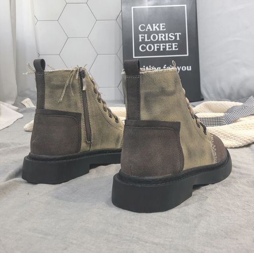 Bottes mi-saison femme Semelles en Caoutchouc - Ref 3251153