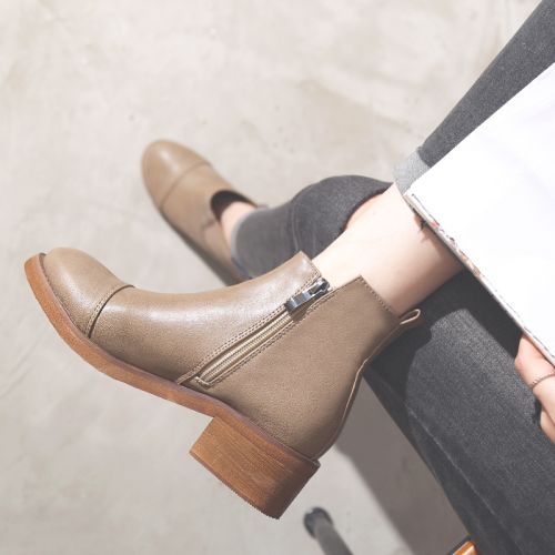 Bottes mi-saison femme Semelles en Caoutchouc - Ref 3251155