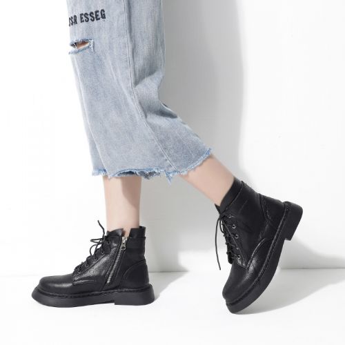 Bottes mi-saison femme QSDD Semelles en Caoutchouc - Ref 3251160