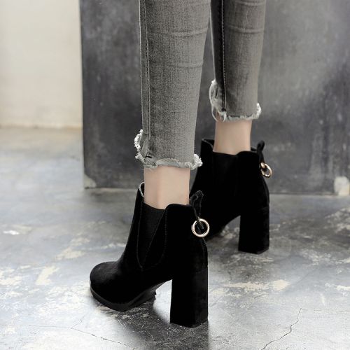Bottes mi-saison femme MR.MAISHU Semelles en Caoutchouc - Ref 3251182