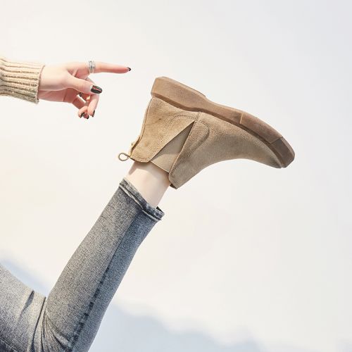 Bottes mi-saison femme Semelles en Caoutchouc - Ref 3251202