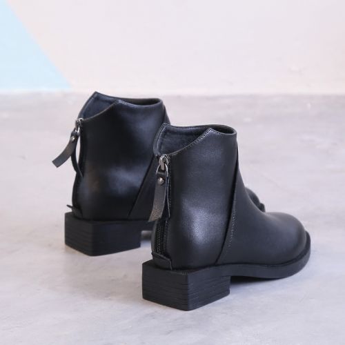 Bottes mi-saison femme Semelles en Caoutchouc - Ref 3251230
