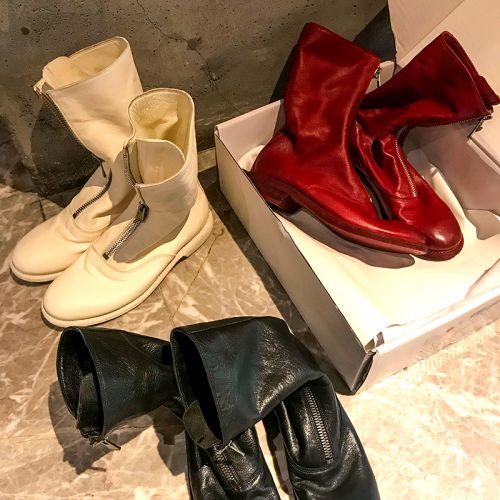 Bottes mi-saison femme ORIGIN GUIDI Semelles en Caoutchouc - Ref 3251239