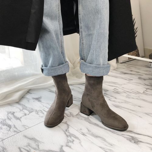 Bottes mi-saison femme POGER WIER - Ref 3251247