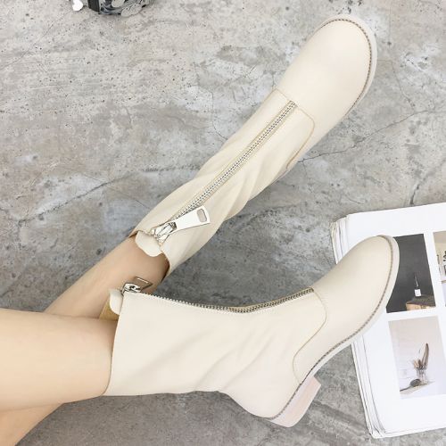 Bottes mi-saison femme Semelles en Caoutchouc - Ref 3251291
