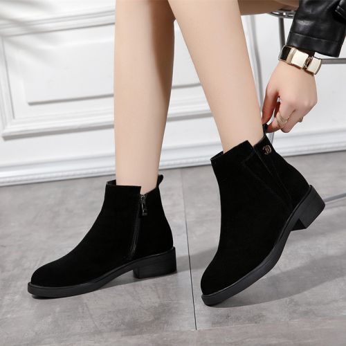 Bottes mi-saison femme Semelles en Caoutchouc - Ref 3251313