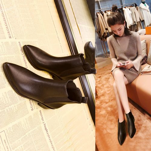 Bottes mi-saison femme Semelles en Caoutchouc - Ref 3251336