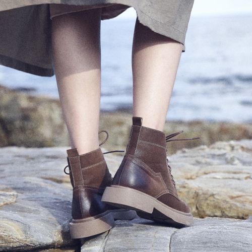 Bottes mi-saison femme Semelles en Caoutchouc - Ref 3251348