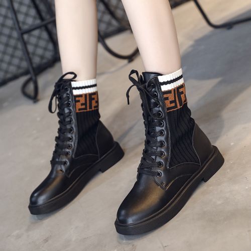 Bottes mi-saison femme Semelles en Caoutchouc - Ref 3251350