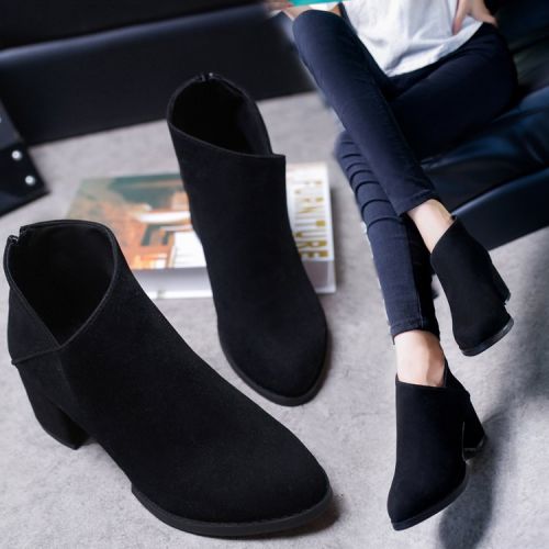 Bottes mi-saison femme Semelles en Caoutchouc - Ref 3251353