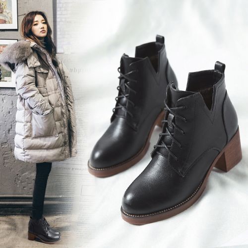 Bottes mi-saison femme Semelles en Caoutchouc - Ref 3251360