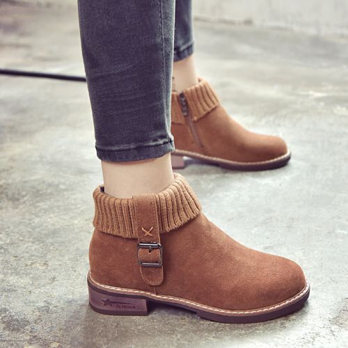 Bottes mi-saison femme Semelles en Caoutchouc - Ref 3251388