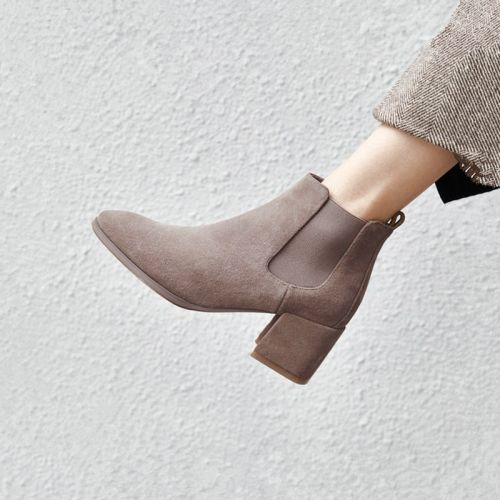 Bottes mi-saison femme Semelles en Caoutchouc - Ref 3251400