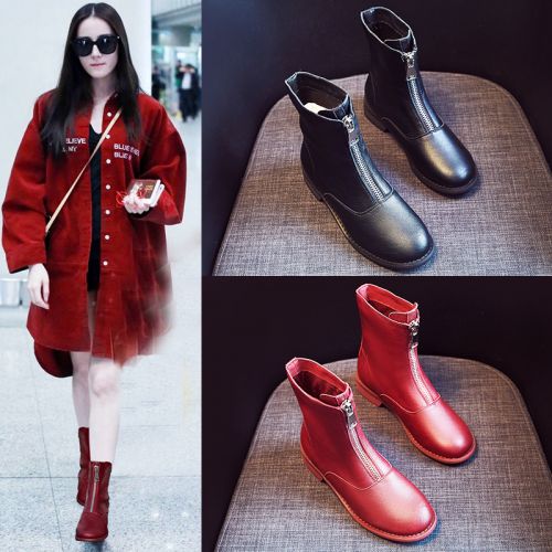 Bottes mi-saison femme Semelles en Caoutchouc - Ref 3251465