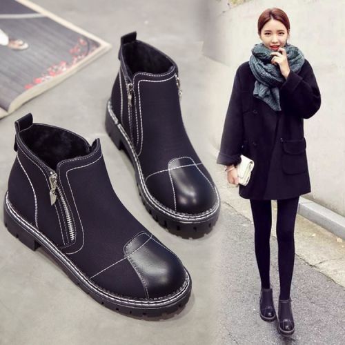 Bottes mi-saison femme Semelles en Caoutchouc - Ref 3251467