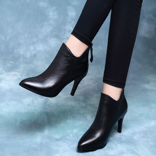 Bottes mi-saison femme Semelles en Caoutchouc - Ref 3251503