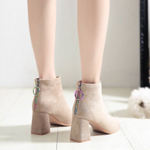 Bottes mi-saison femme en Polyurethane - Ref 3251505