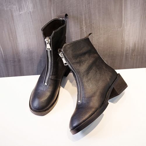 Bottes mi-saison femme Semelles en Caoutchouc - Ref 3251510