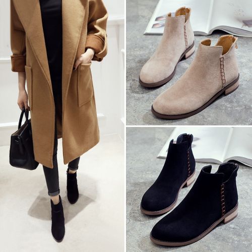 Bottes mi-saison femme Semelles en Caoutchouc - Ref 3251520