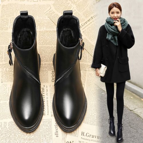 Bottes mi-saison femme Semelles en Caoutchouc - Ref 3251528