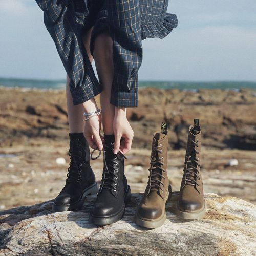 Bottes mi-saison femme Semelles en Caoutchouc - Ref 3251529