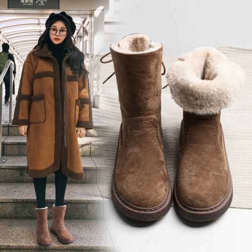 Bottes mi-saison femme Semelles en Caoutchouc - Ref 3251534