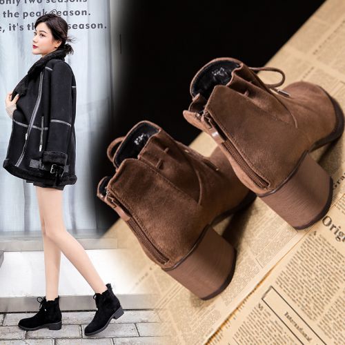 Bottes mi-saison femme Semelles en Caoutchouc - Ref 3251545