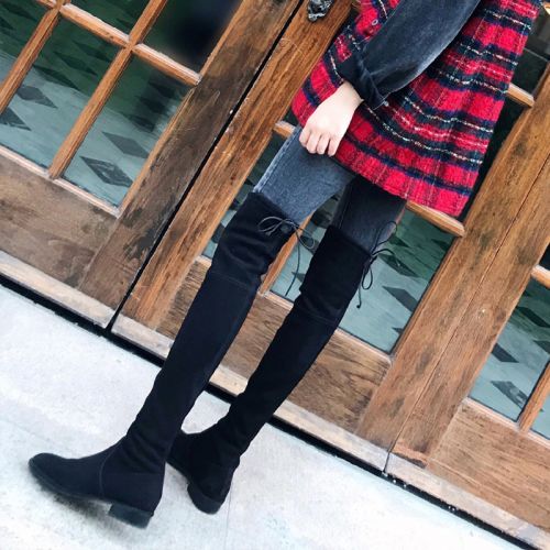 Bottes mi-saison femme WLZJZ Semelles en Caoutchouc - Ref 3251558