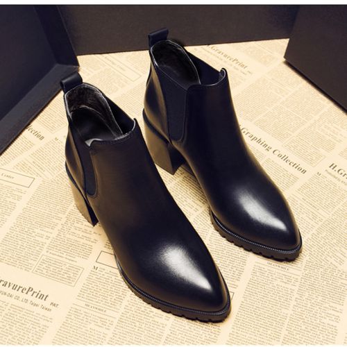 Bottes mi-saison femme RUNU Semelles en Caoutchouc - Ref 3251576