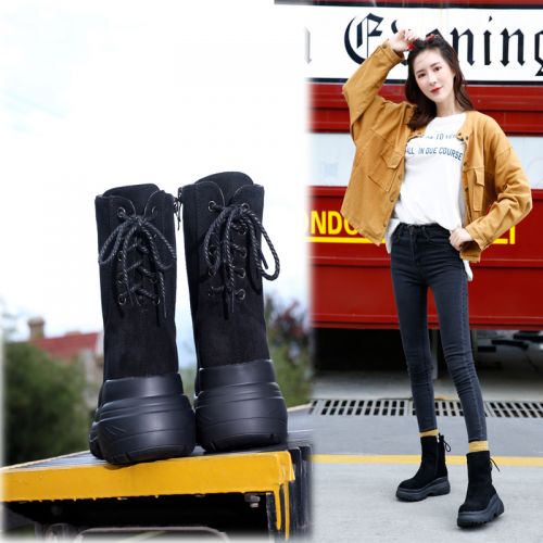 Bottes mi-saison femme en Polyurethane - Ref 3251613